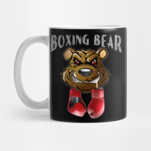 boxing bear Mug